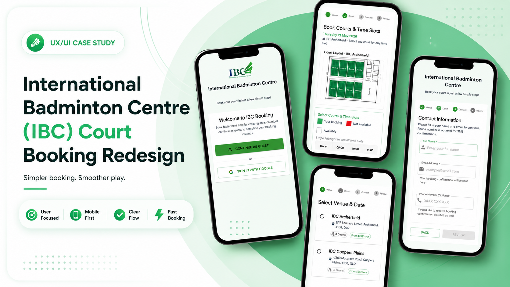 IBC Booking Redesign